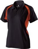 Holloway Ladies Circuit Zip Neck Polo Shirt