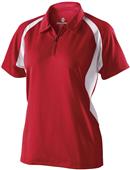 Holloway Ladies Circuit Zip Neck Polo Shirt