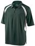 Holloway Mens Circuit Zip Neck Polo Shirt