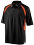 Holloway Mens Circuit Zip Neck Polo Shirt