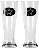 NFL Dallas Cowboys 2 Pc 16oz Classic Pilsner Set