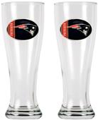NFL New England Patriots 2 Pc Classic Pilsner Set