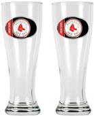 MLB Boston Red Sox 2 Pc 16oz Classic Pilsner Set