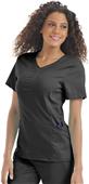 Urbane Women's "Brianna" Y-Placket Scrub Top