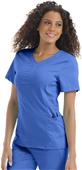 Urbane Women's "Brianna" Y-Placket Scrub Top
