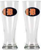 MLB Detroit Tigers 2 Pc 16oz Classic Pilsner Set