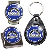 MLB Rockies Key Chain Money Clip & Magnet Clip Set
