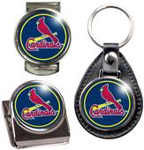 MLB Cardinals Key Chain Money Clip Magnet Clip Set