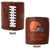 NFL Cleveland Browns 2pc Football Can Holder Set