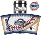 MLB Milwaukee Brewers GameBall Travel Tumbler