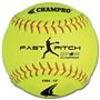 Yellow Recreational Fast Pitch Softballs CSB4