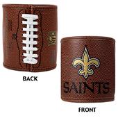NFL New Orleans Saints 2pc Football Can Holder Set