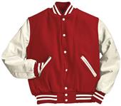 Holloway Award Wool Body / Vinyl Sleeve Jacket Holloway Award Wool Body / Vinyl Sleeve Jacket