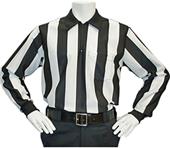 Cliff Keen 2" Stripe Long Sleeve Officials Shirt