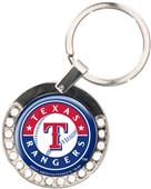 MLB Texas Rangers Rhinestone Key Chain