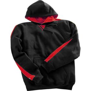 BLACK/SCARLET