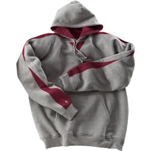 CHARCOAL HEATHER/MAROON