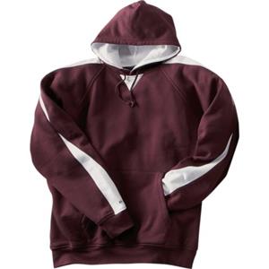 MAROON/WHITE
