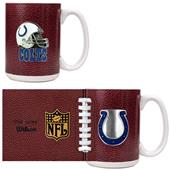 NFL Indianapolis Colts 2pc Gameball Coffee Mug Set