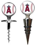 Los Angeles Angels Cork Screw & Bottle Topper Set