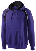 Holloway Tri-Color Quarter Zip Vibe Hoodie