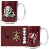 NFL Tampa Bay Buccaneers Gameball Coffee Mug Set