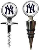 MLB Yankees Cork Screw & Bottle Topper Set