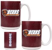 NFL Chicago Bears 2pc Gameball Coffee Mug Set