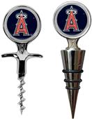 MLB Angels Cork Screw & Bottle Topper Set