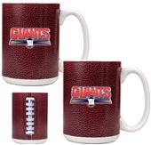 NFL New York Giants 2pc Gameball Coffee Mug Set