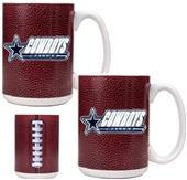 NFL Dallas Cowboys 2pc Gameball Coffee Mug Set
