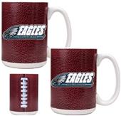 NFL Philadelphia Eagles Gameball Coffee Mug Set