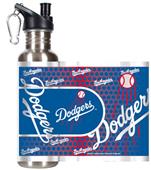 MLB Dodgers Stainless Steel Water Bottle 360 Wrap