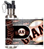 MLB Giants Stainless Steel Water Bottle 360 Wrap
