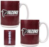 NFL Atlanta Falcons 2pc Gameball Coffee Mug Set