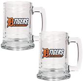 MLB Detroit Tigers 2pc Glass Tankard Set