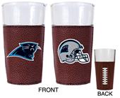 NFL Carolina Panthers 16oz GameBall Pint Glass Set