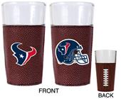 NFL Houston Texans 16oz GameBall Pint Glass Set