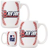 MLB Boston Red Sox 2pc Gameball Coffee Mug Set