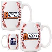 MLB Detroit Tigers 2pc Gameball Coffee Mug Set