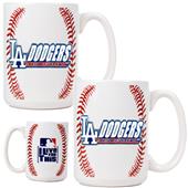 MLB Los Angeles Dodger 2pc Gameball Coffee Mug Set