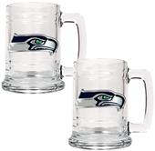 NFL Seattle Seahawks 2pc Glass Tankard Set