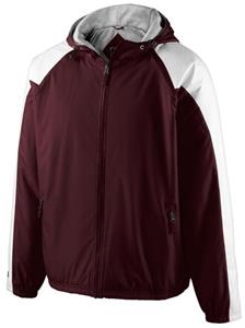MAROON/WHITE