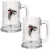 NFL Atlanta Falcons 2pc Glass Tankard Set