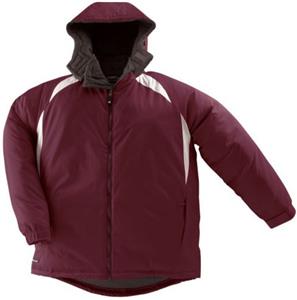 MAROON/WHITE