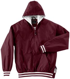 MAROON/WHITE