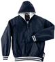 Olympian Front Pouch Pocket Pullover Jacket
