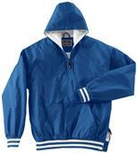 Olympian Front Pouch Pocket Pullover Jacket