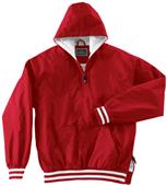 Olympian Front Pouch Pocket Pullover Jacket