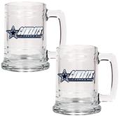 NFL Dallas Cowboys 2pc Glass Tankard Set